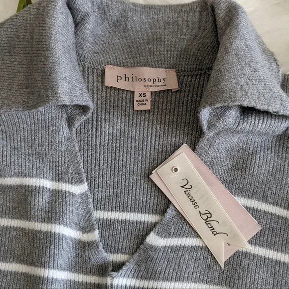 Philosophy Sweater NWT - Picture 4 of 10
